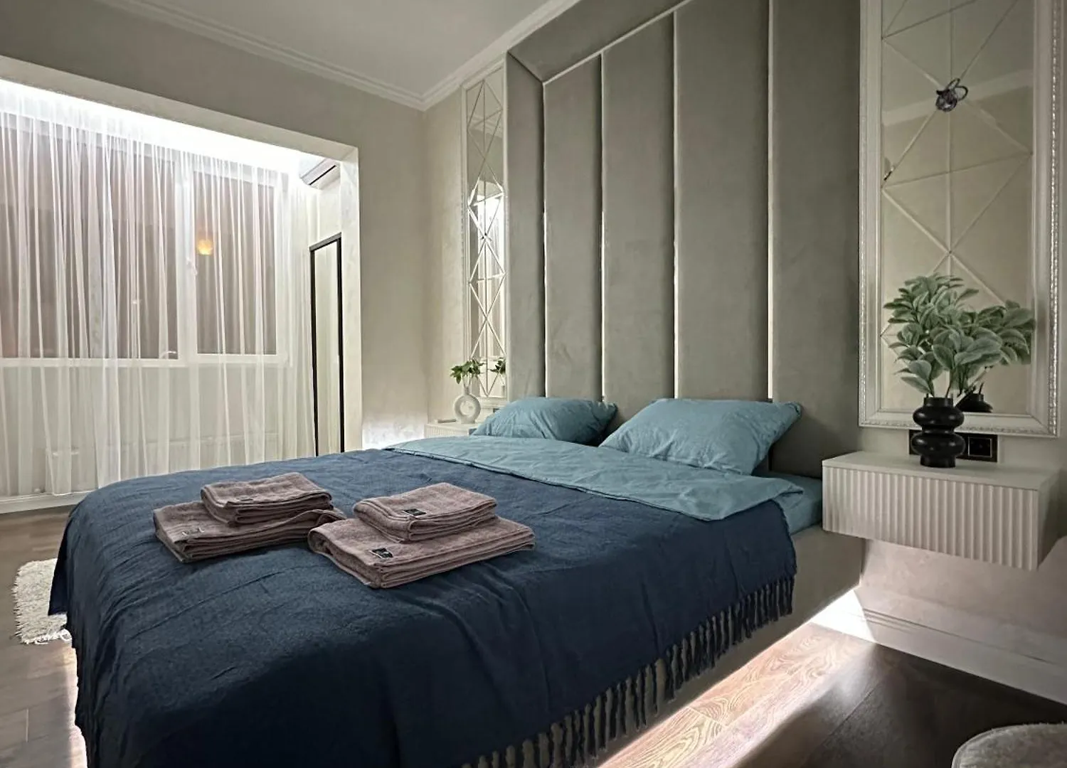 Luxury Two-Room Apartment With Beautiful Mountain Views Almaty