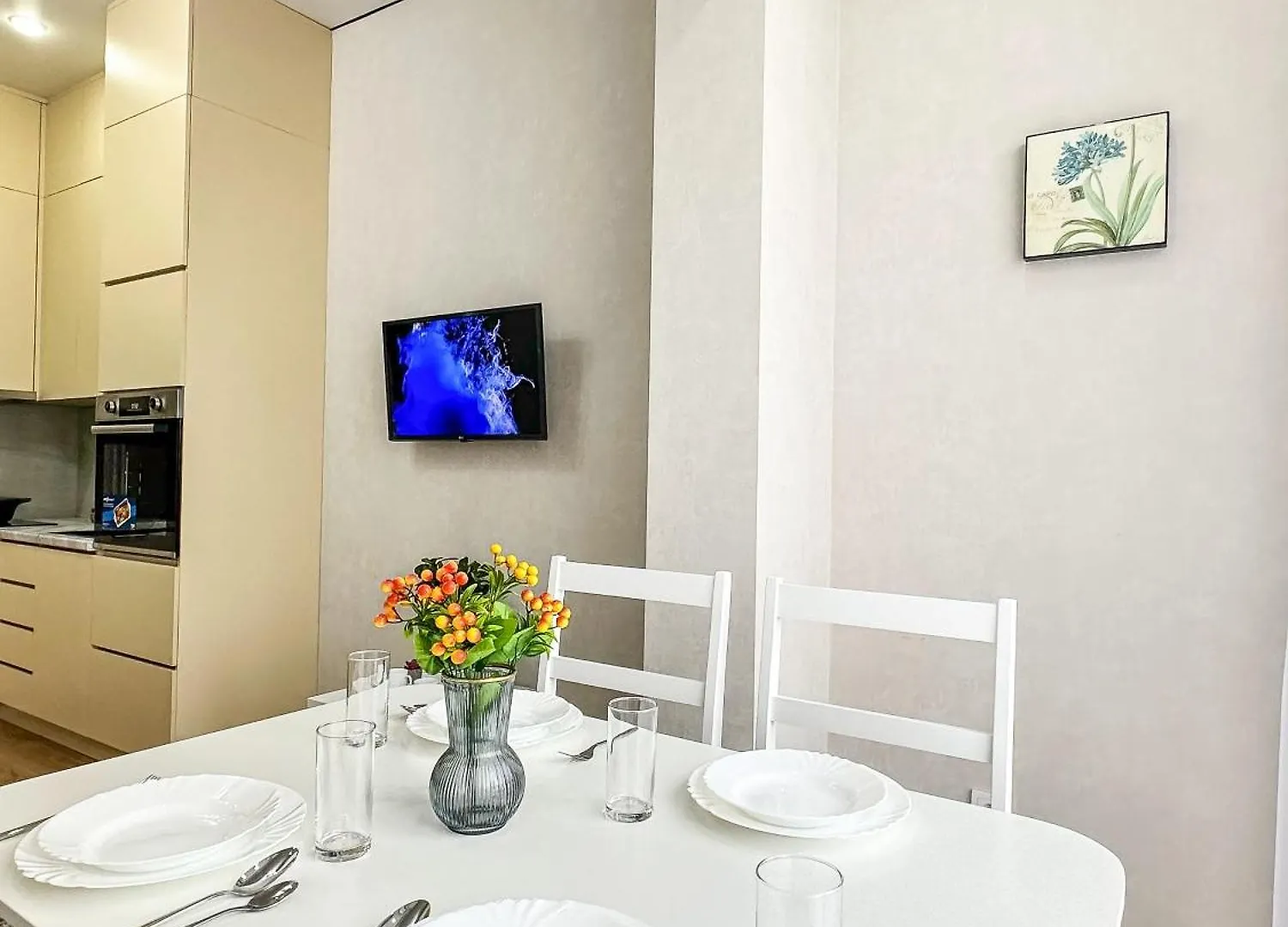 Luxury Two-Room Apartment With Beautiful Mountain Views Almaty